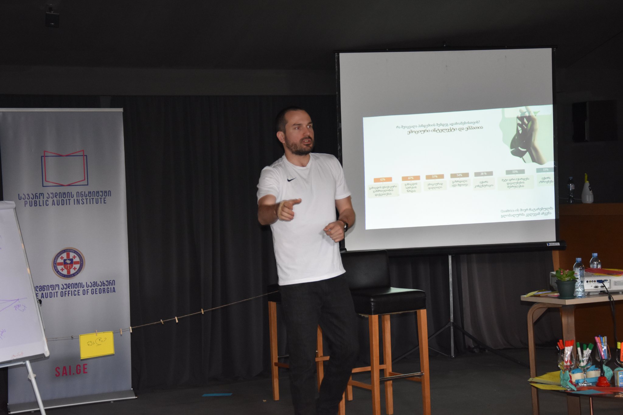 რუსთავის მერიის თანამშრომლებისთვის პიროვნული განვითარების ტრენინგი ჩატარდა